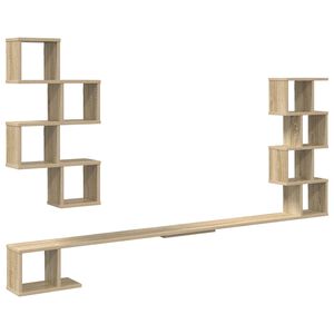 vidaXL Vaste TV Plank Sonoma Eiken 180 x 15 x 94 cm Bewerkt hout