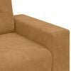 vidaXL Loveseat Sofa Bruin 180x77x82 cm Fluweel