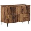 vidaXL Badkamer wastafelkast ZWOLLE Oud hout 82 x 41 x 58,5 cm