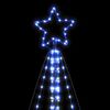 vidaXL LED-kerstboom 615 LEDs 404,5 cm blauw
