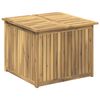vidaXL Tuinopslagdoos Massief Acaciahout 70,5 x 68,5 x 53,5 cm