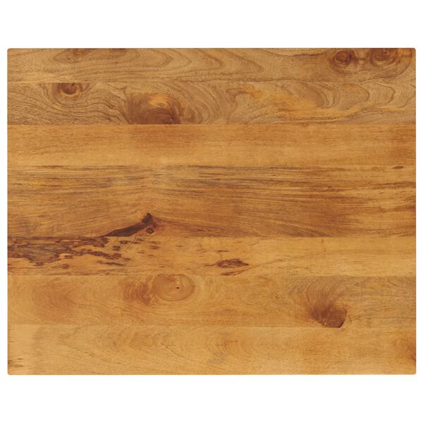 vidaXL Tafelblad rechthoekig 90x80x3,8 cm massief mangohout