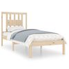 vidaXL Bedframe massief grenenhout 90x200 cm