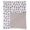 CHILDHOME Babydeken 85x70 cm luipaard