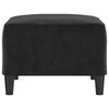 vidaXL Voetenbank 70x55x41 cm fluweel zwart
