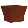 vidaXL Vuurkom Roestkleurig 40 x 40 x 35 cm weervast staal