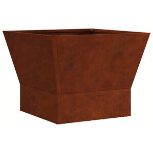 vidaXL Vuurkom Roestkleurig 40 x 40 x 35 cm weervast staal