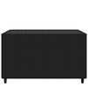 vidaXL Salontafel vierkant 50x50x30 cm poly rattan zwart