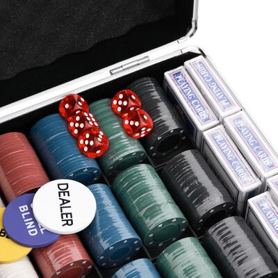 vidaXL 600-delige Pokerset 4 g