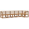 vidaXL Buiten bankenset 6 pcs Naturel Massief Acaciahout