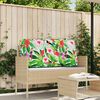 vidaXL Kussen Bloemen Multikleur 120 x 60 x 12 cm Oxford Stof