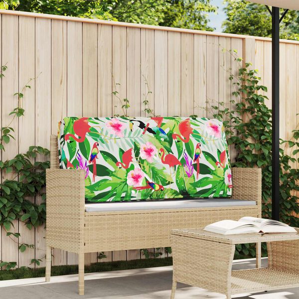 vidaXL Kussen Bloemen Multikleur 120 x 60 x 12 cm Oxford Stof
