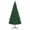 vidaXL Kerstboom met decoratieve touwlichten Groen 400 cm PVC