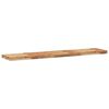 vidaXL Wandschap zwevend olieafwerking 160x30x4 cm massief acaciahout