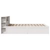 vidaXL Bedframe zonder matras massief grenenhout wit 120x200 cm