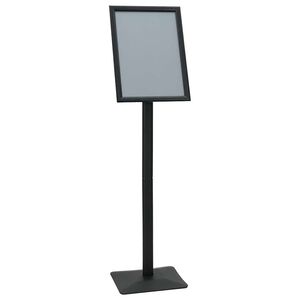 vidaXL Posterstandaard met voet a3 Gietijzer Zwart