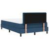 vidaXL Boxspringbed met matras met hoofdeinde Blauw 120 x 190 cm Stof
