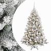 vidaXL Kunstkerstboom met Ballen 150 cm 150 LED's Warmwit