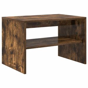 vidaXL Tv-meubel 60x40x40 cm bewerkt hout gerookt eikenkleurig