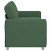 vidaXL Loveseat Sofa Donkergroen 180x77x82 cm Corduroy Stof