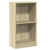 vidaXL Boekenkast 40x24x75 cm bewerkt hout sonoma eikenkleurig