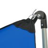 vidaXL Hangmat met inklapbare standaard blauw