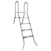 vidaXL Deels ingegraven zwembadtrap 195 x 116 cm 4-traps