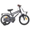 vidaXL Kinderfiets 14 Inch voor 3-5 jaar oud Donkergrijs