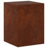 vidaXL Plantenstandaard Roestkleurig 30 x 30 x 40 cm weervast staal
