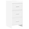 vidaXL Dressoir Wit 40 x 36 x 80 cm Bewerkt hout