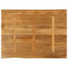 vidaXL Tafelblad met natuurlijke rand 100x80x3,8 cm massief mangohout