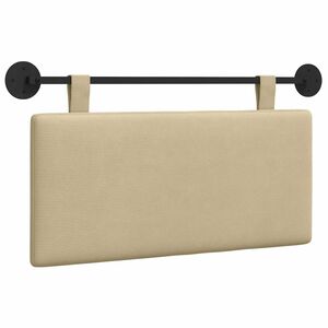 vidaXL Hangend hoofdbord Katoen Stof