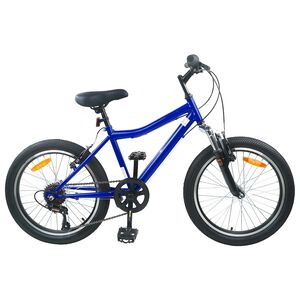 vidaXL Kinderfiets 20 Inch 6-Snelheid voor 6-11 jaar oud Donkerblauw