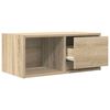 vidaXL TV-meubel 60x31x25,5 cm bewerkt hout sonoma eikenkleurig