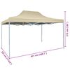 vidaXL Vouwtent pop-up 3x4,5 m cr&egrave;mewit