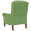 vidaXL Fauteuil Lichtgroen 76 x 94 x 102 cm Fluweel