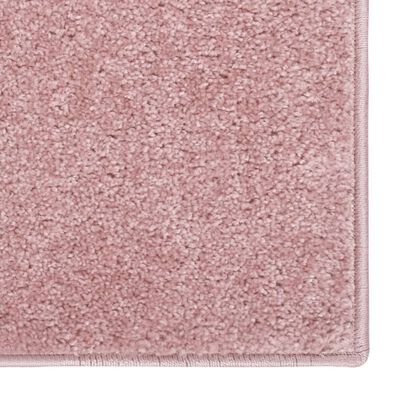 vidaXL Vloerkleed kortpolig 160x230 cm roze