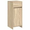 vidaXL Badkamerkast Sonoma Eiken 35 x 36,5 x 85 cm Bewerkt hout