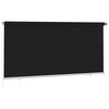 vidaXL Rolgordijn voor buiten 305(B)x140(H) cm zwart