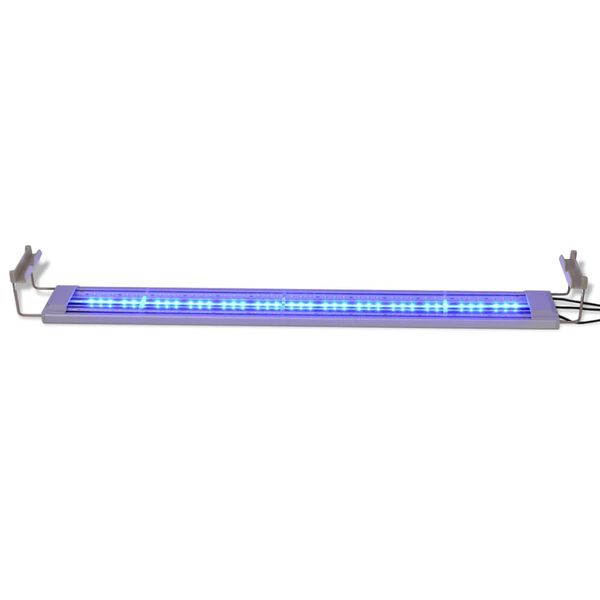 vidaXL Aquariumlamp LED IP67 80-90 cm aluminium