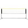vidaXL Badmintonnet verstelbaar 400x103x94-158 cm metaal