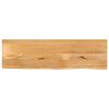 vidaXL Tafelblad met natuurlijke rand 120x20x3,8 cm massief mangohout