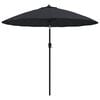 vidaXL Parasol met aluminium paal 250 cm zwart