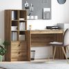 vidaXL Bureau met lade 2 pcs Artisan Eiken