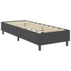 vidaXL Boxspringframe stof grijs 100x200 cm