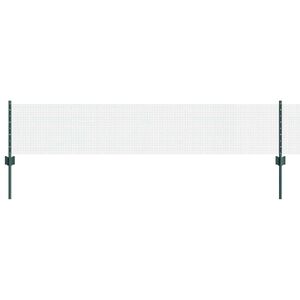 vidaXL gelast draadhek met palen 10 x 0,4 m PVC-Coated Staal Groen