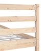 vidaXL Bedframe massief hout 75x190 cm