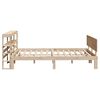 vidaXL Bedframe met hoofdbord massief grenenhout 120x190 cm