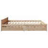 vidaXL Bedframe zonder matras massief grenenhout 180x200 cm
