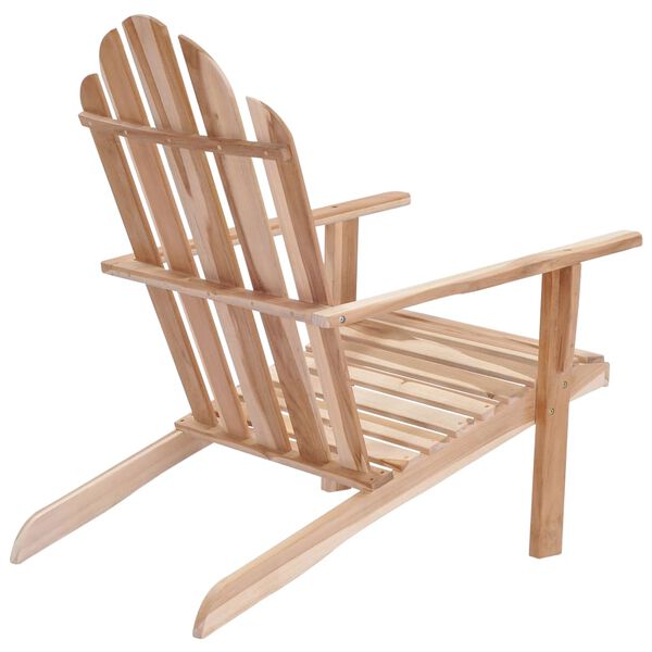 vidaXL Adirondack stoel teakhout